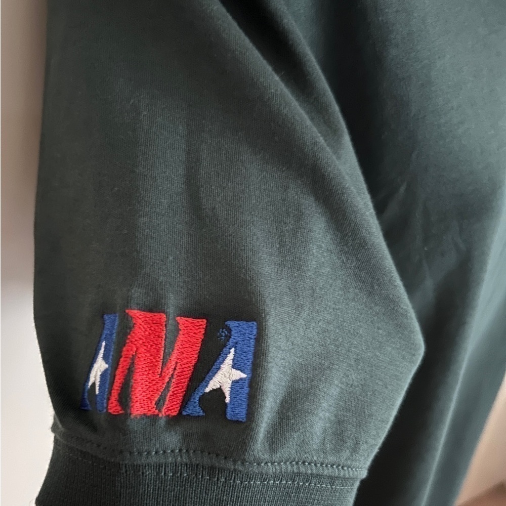 Lands End Motorcycle AMA Polo Shirt Sz M American Motorcycle Hall of Fame Logo - Picture 11 of 11